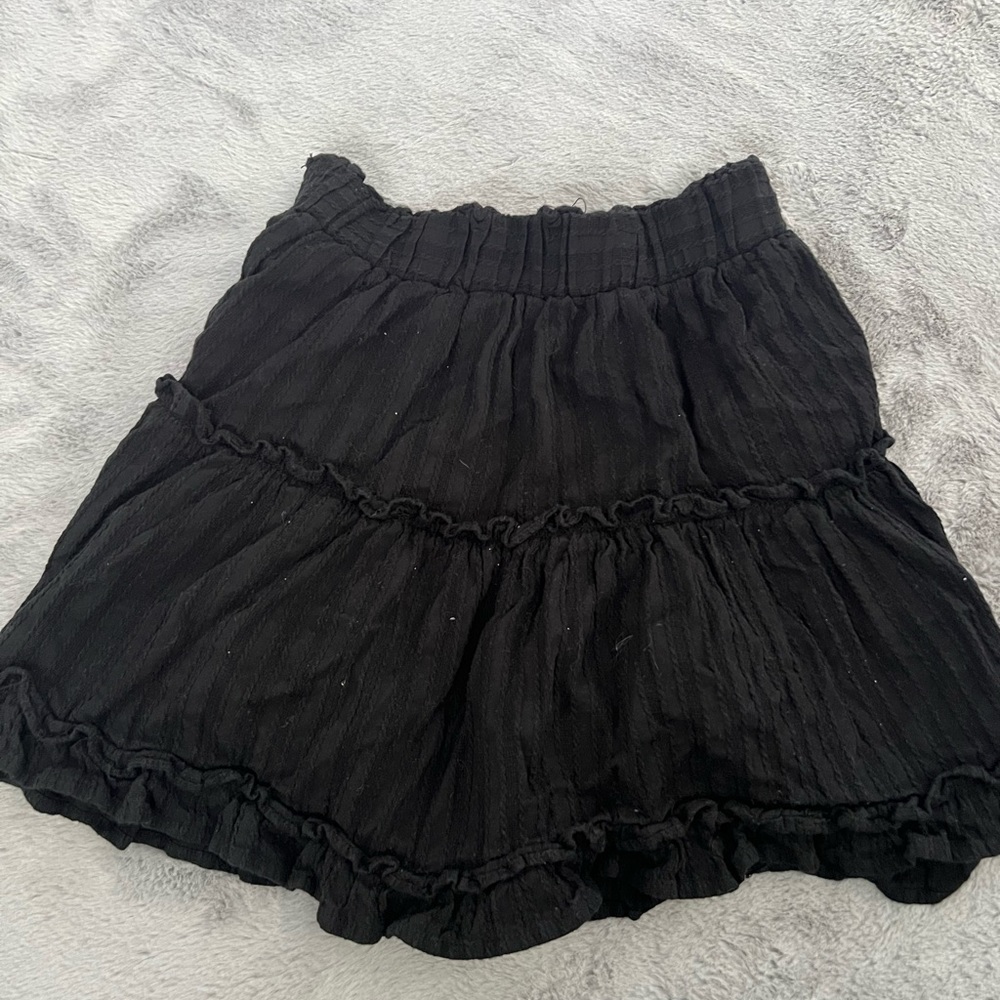 Princess Polly black mini skirt